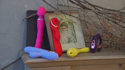 SHEVEREIGN Own Collection vibrators elegantly displayed in natural light, showcasing refined design, craftsmanship, and women’s empowerment